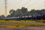 Tank cars train